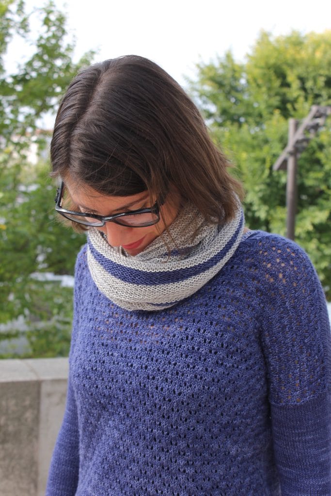 Châle masgot - Justyna Lorkowska - La fée fil Châle masgot - Justyna Lorkowska - La fée fil