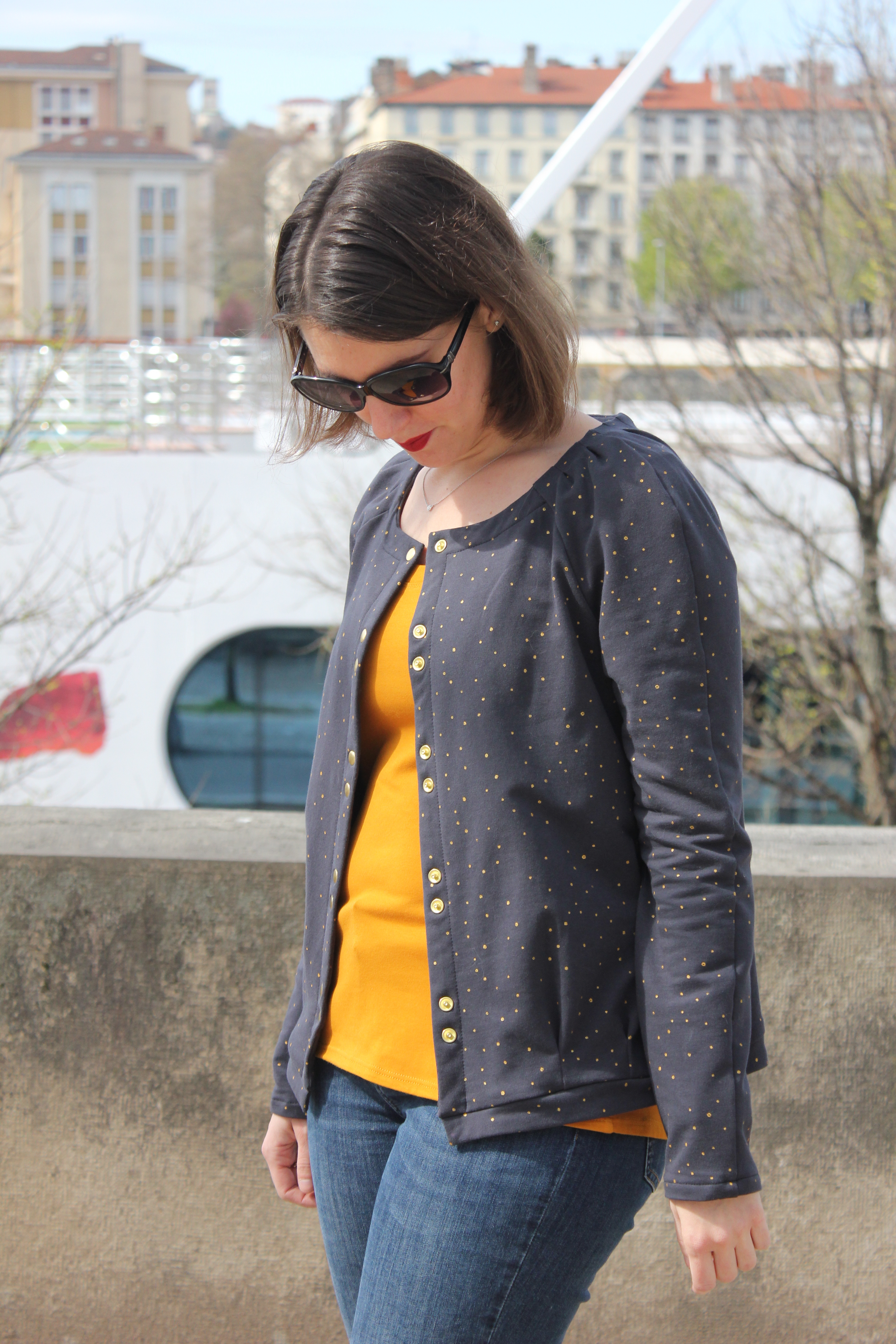 Cardigan Bergen - Anne Kerdilès -Blog couture