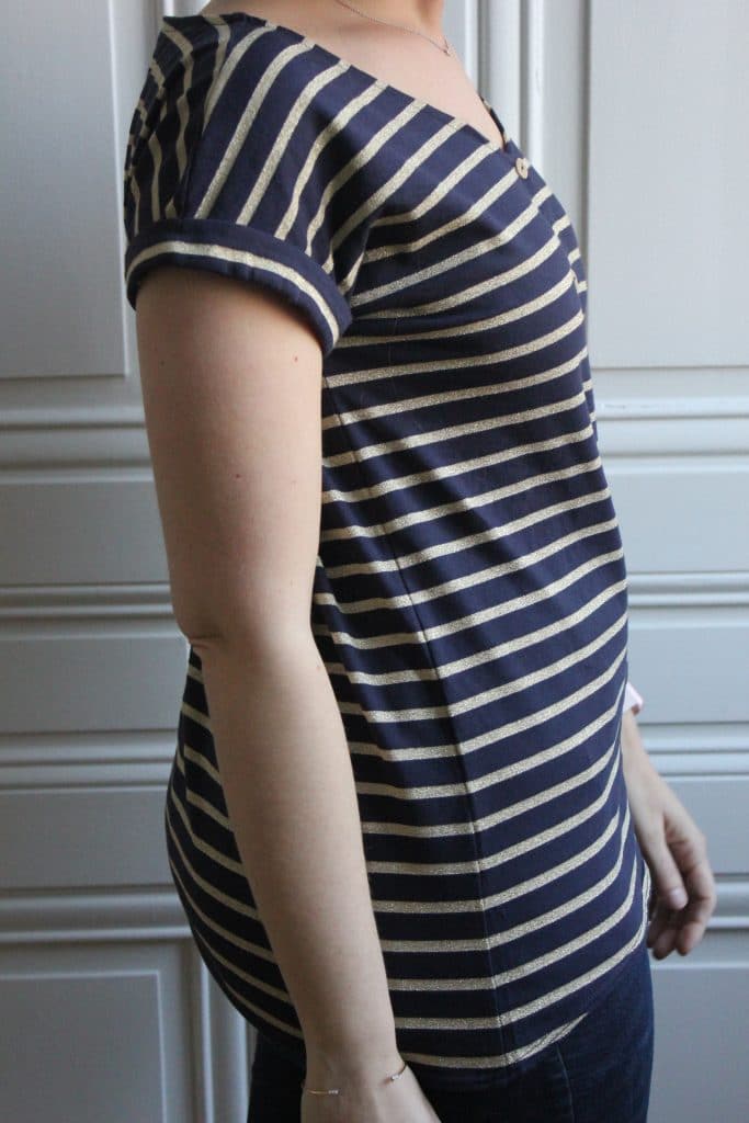 Couture - Raccords sur un tissu à rayures Couture - Raccords sur un tissu à rayures