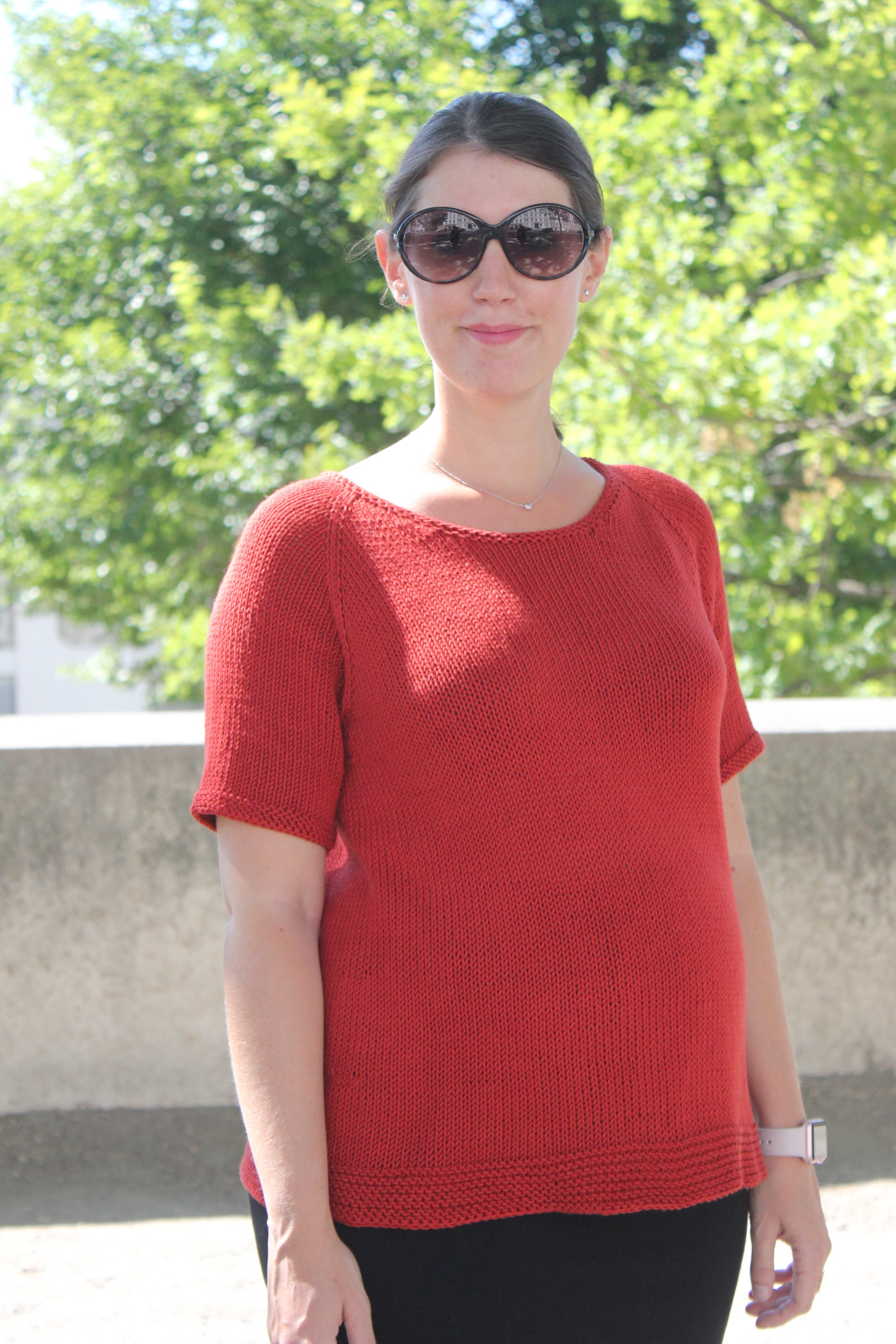 Lila top down - Carrie Bostick Hoge - Coton Pima We are knitters