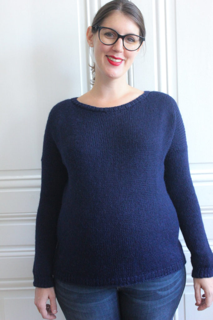 Pull Sur un nuage - Lili comme tout - Blog tricot