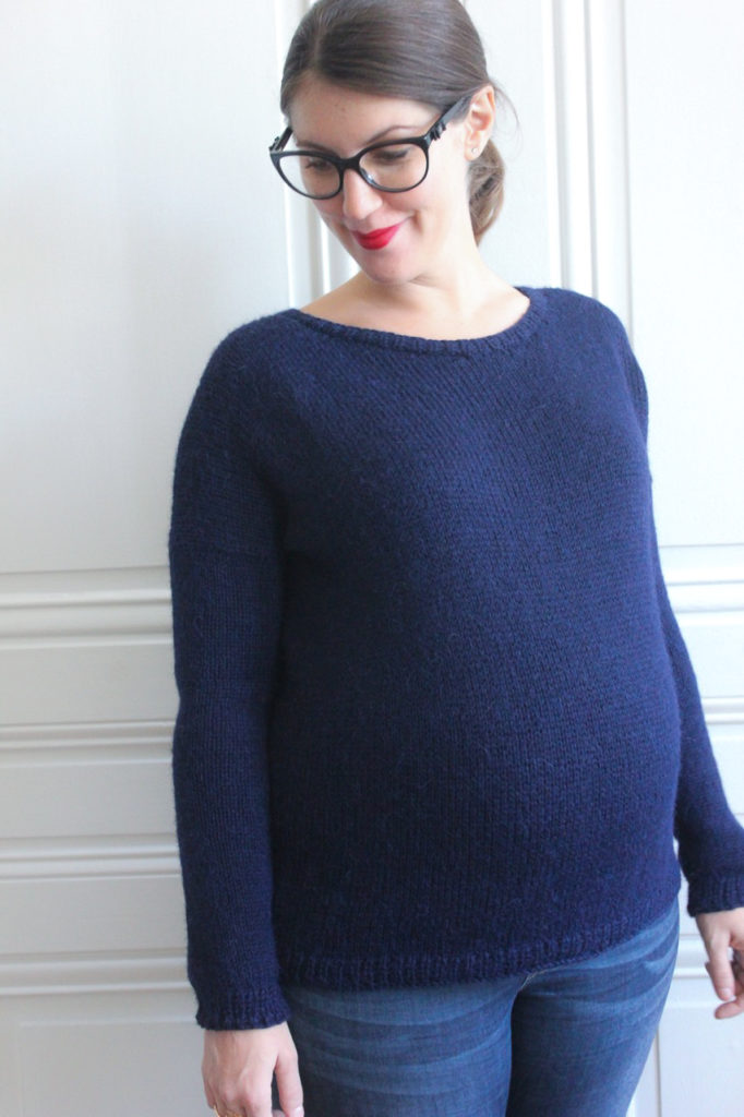 Pull Sur un nuage - Lili comme tout - Blog tricot