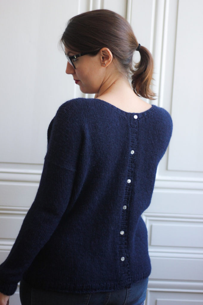 Pull Sur un nuage - Lili comme tout - Blog tricot