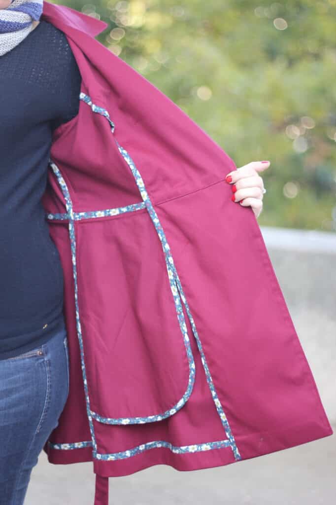 Trench Luzerne -Deer and doe - Blog couture