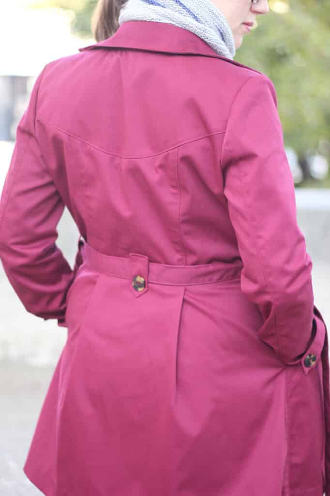 Trench Luzerne -Deer and doe - Blog couture