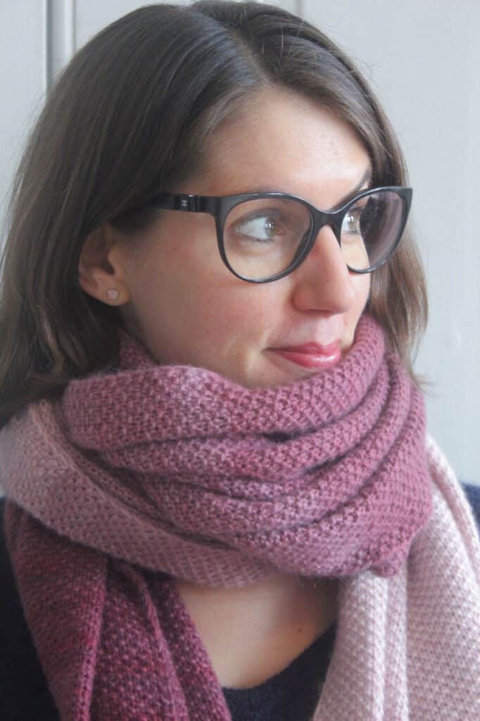 Ombré wrap - Purl soho - Blog tricot