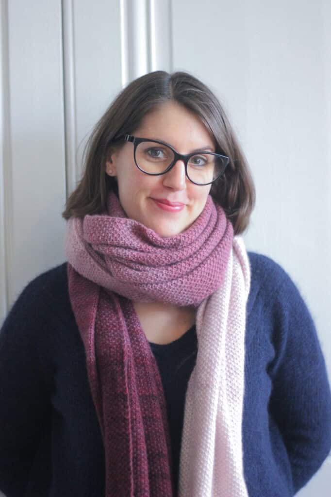 Ombré wrap - Purl soho - Blog tricot