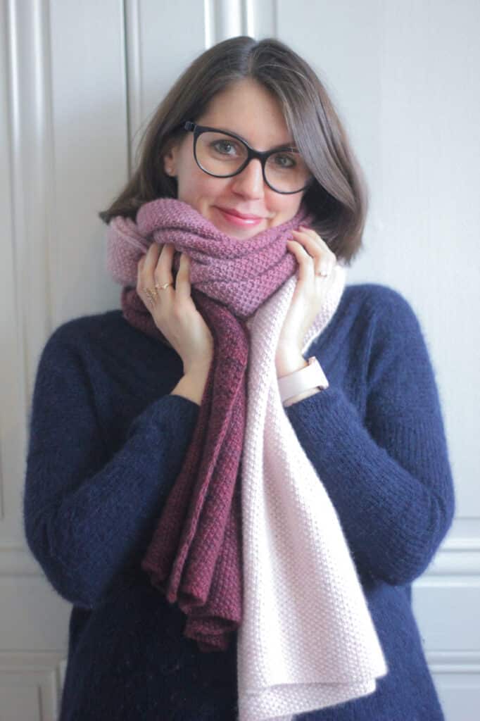 Ombré wrap - Purl soho - Blog tricot