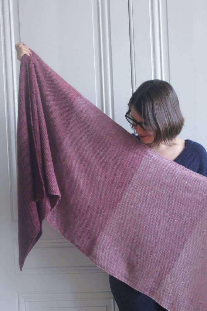 Ombré wrap - Purl soho - Blog tricot