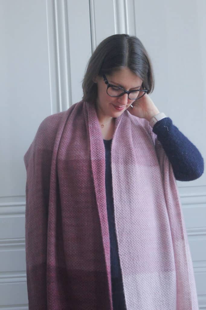 Ombré wrap - Purl soho - Blog tricot