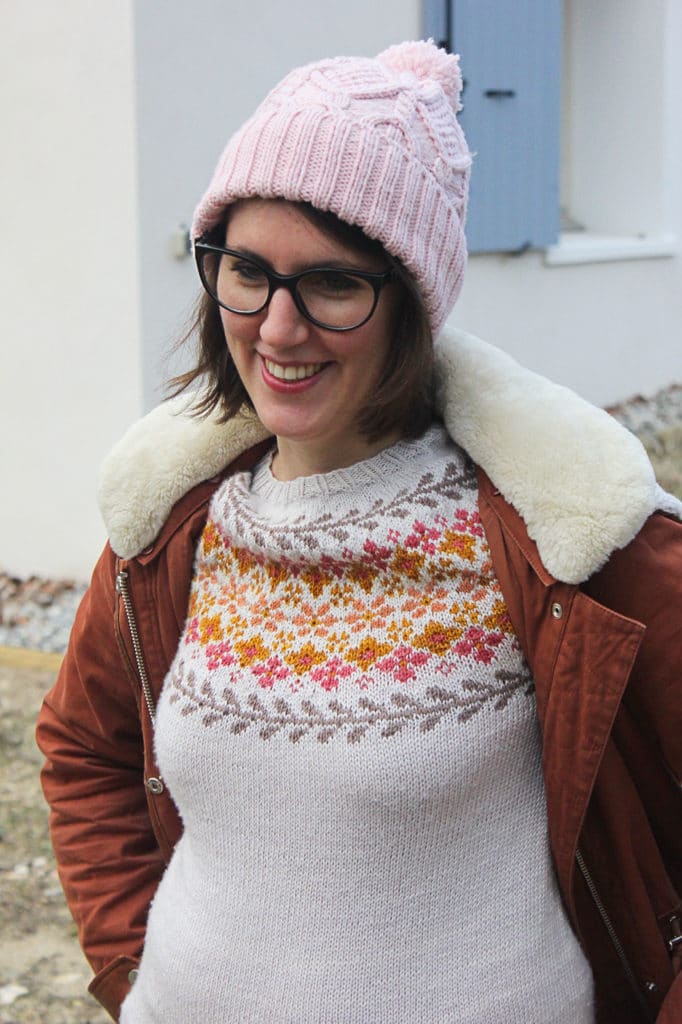 Pull Birkin sweater - Caitlin Hunter - Blog tricot