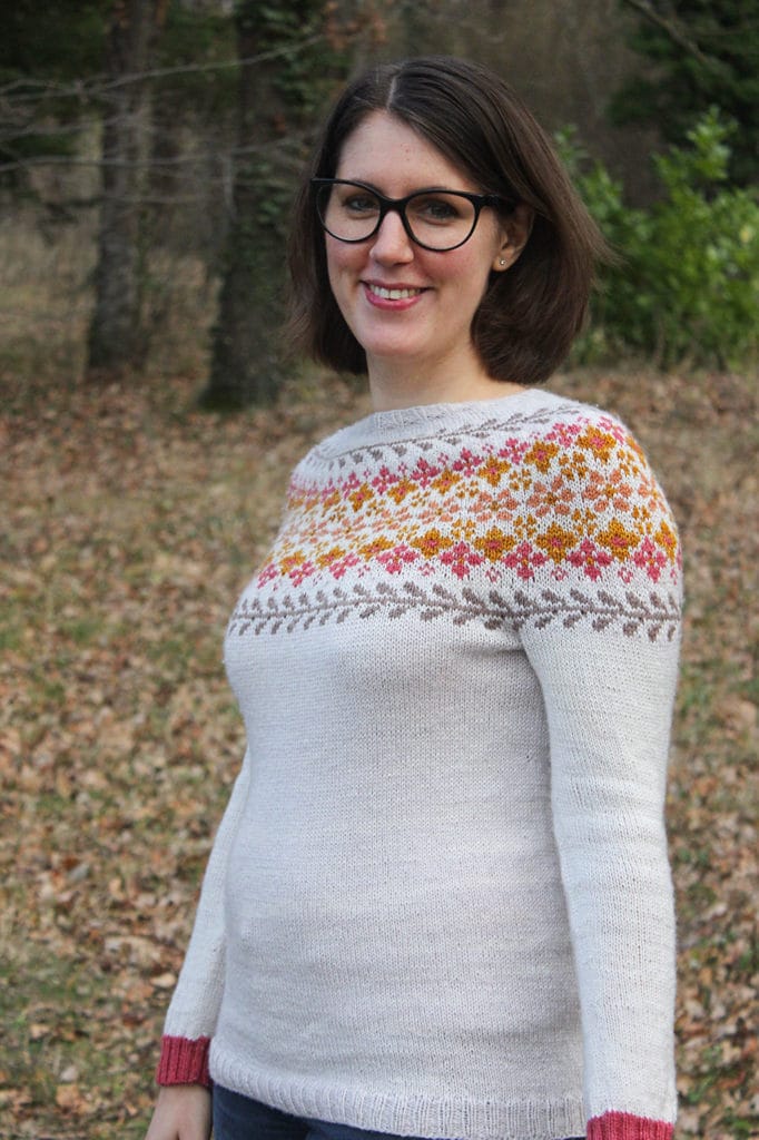 Pull Birkin sweater - Caitlin Hunter - Blog tricot