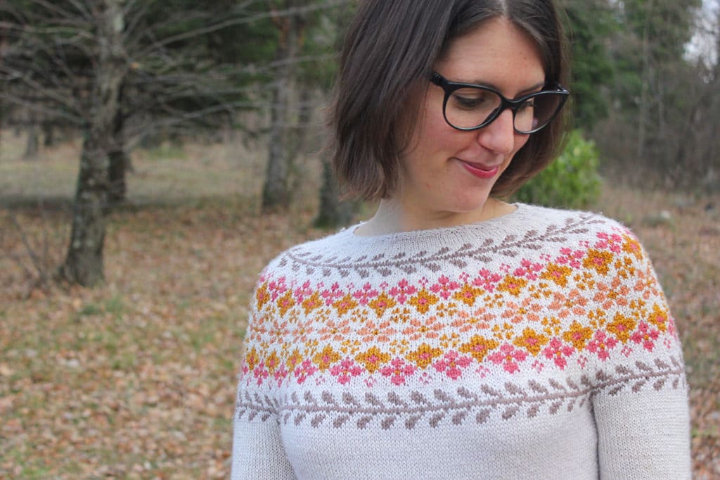 Pull Birkin sweater - Caitlin Hunter - Blog tricot