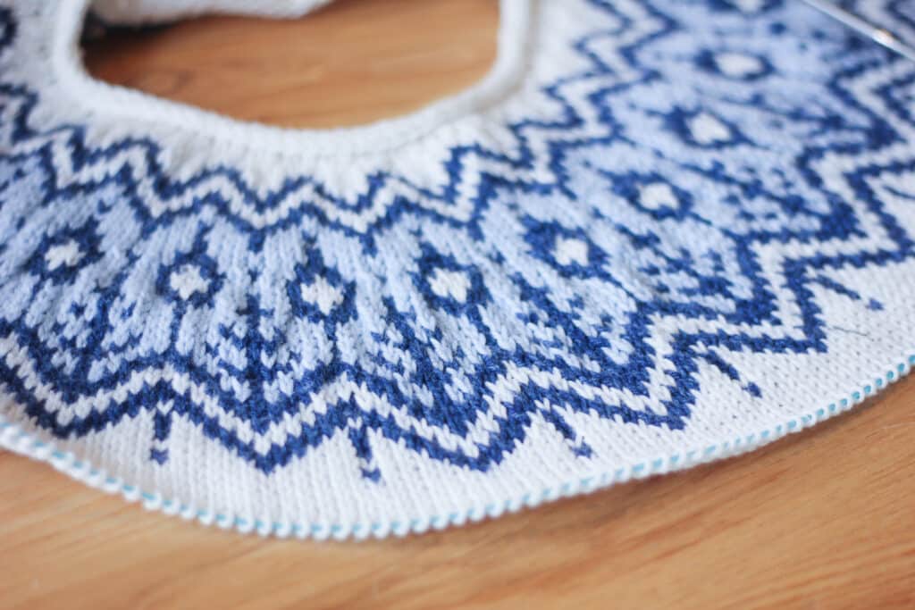 Tricoter du jacquard - Croiser les fils - Tenir les fils - Gérer la tension