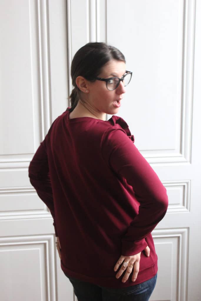 Sweat Courcelles - Cozy Little World - Blog couture