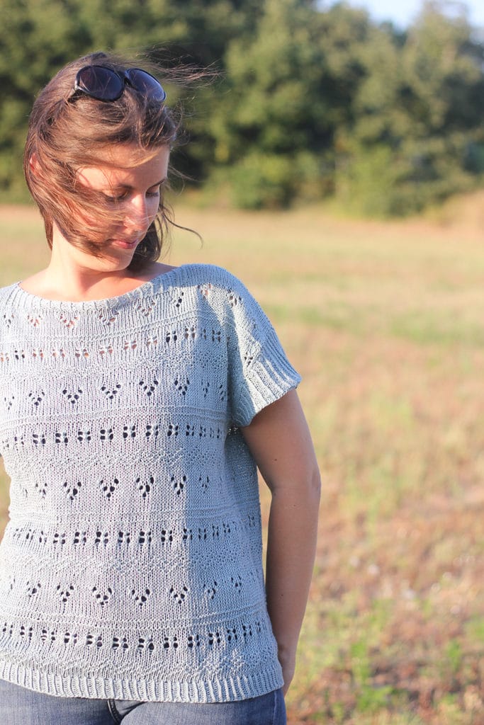 Antigone De rerum natura - Aperitif hour - Josée Paquin - Blog tricot