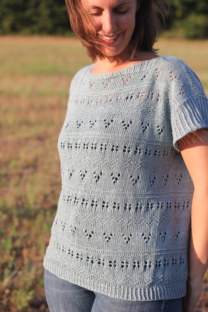 Antigone De rerum natura - Aperitif hour - Josée Paquin - Blog tricot