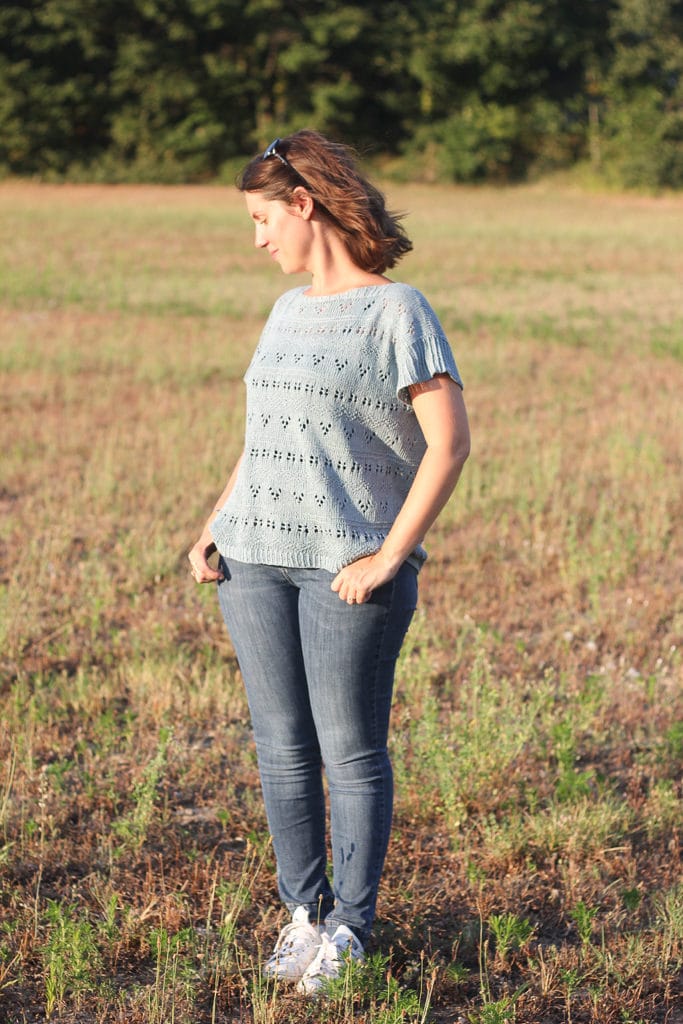 Antigone De rerum natura - Aperitif hour - Josée Paquin - Blog tricot