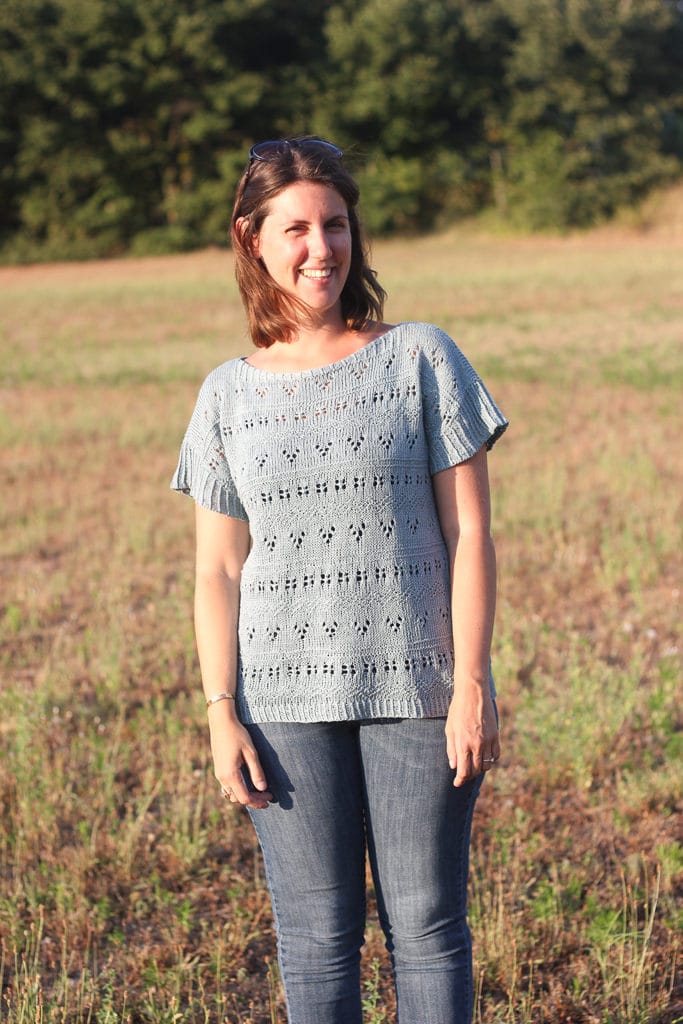 Antigone De rerum natura - Aperitif hour - Josée Paquin - Blog tricot