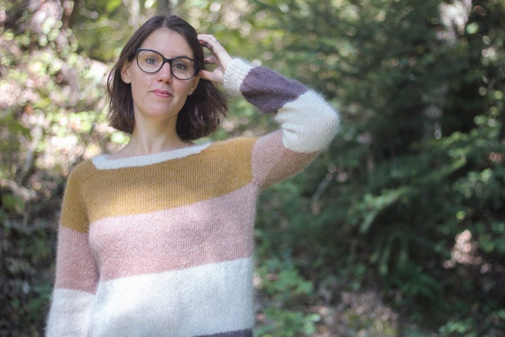 Pull Imagine - Atelier Emilie - Blog tricot