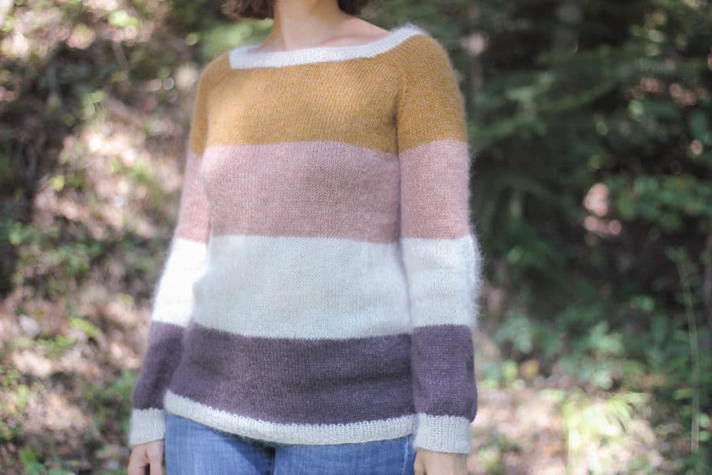 Pull Imagine - Atelier Emilie - Blog tricot