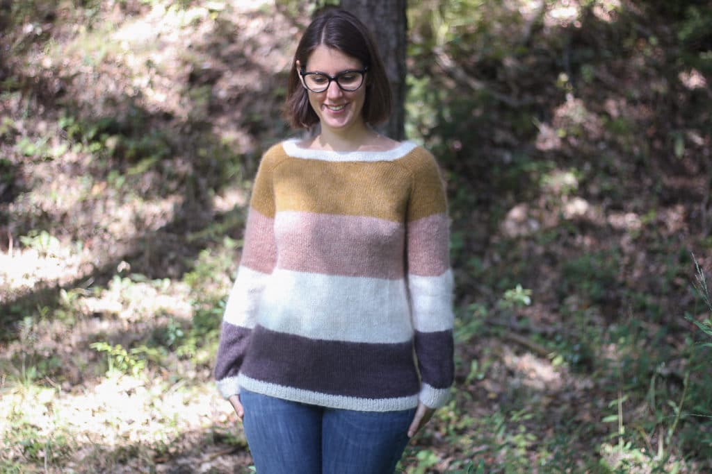 Pull Imagine - Atelier Emilie - Blog tricot