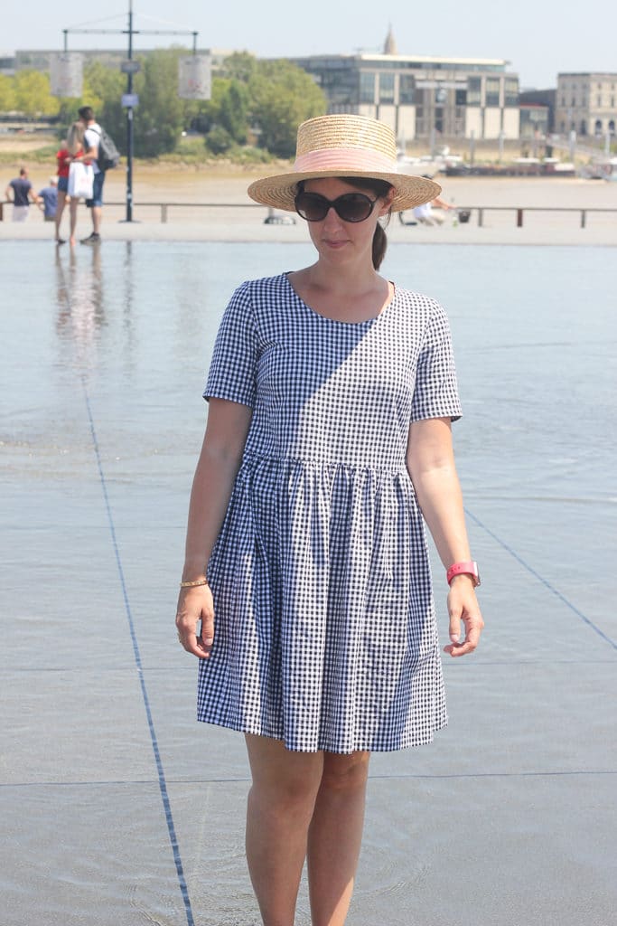 Robe Clarisse froncée - Chez Machine - Biog couture