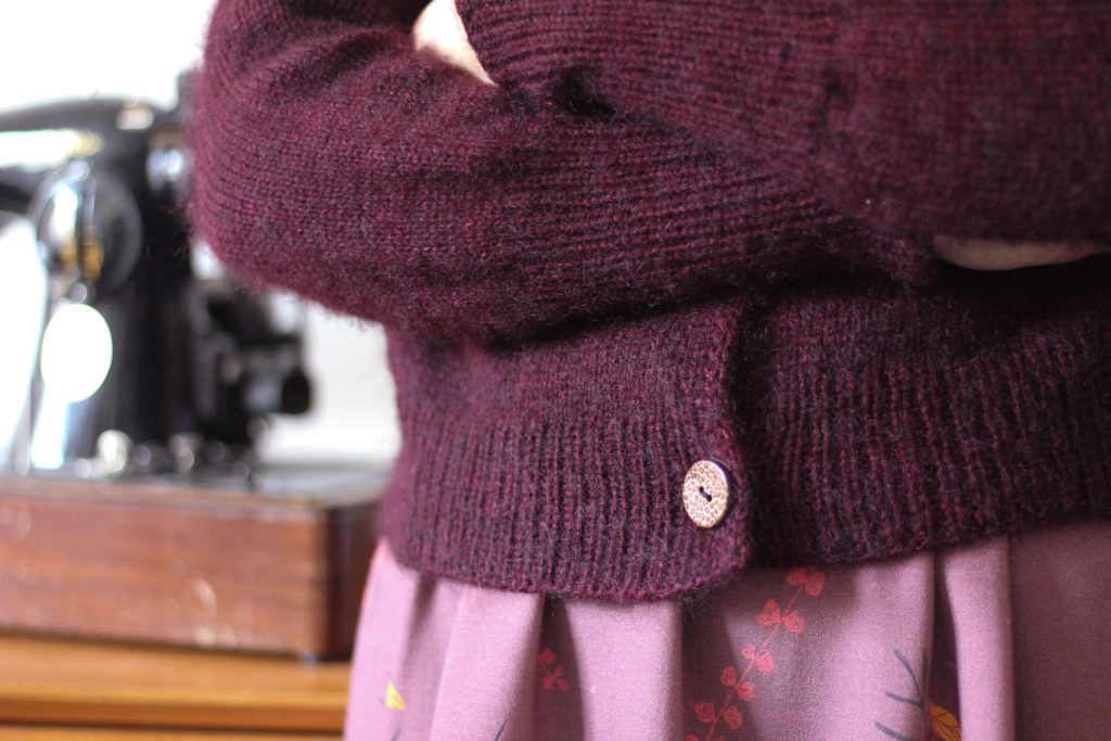 Tissu Falling flowers Lise Tailor - Gilet Rendez-vous - Atelier Emilie