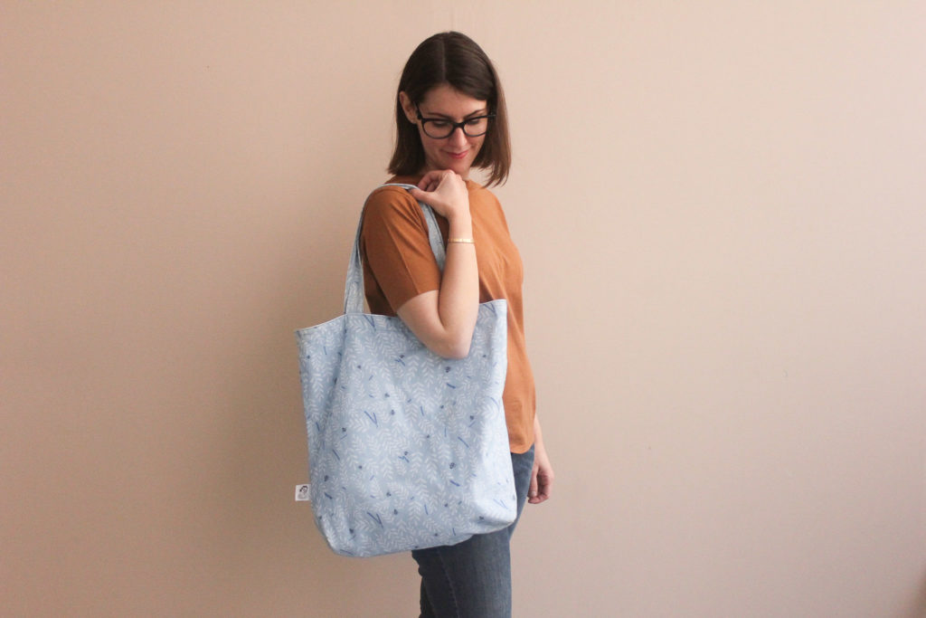 Kit de couture - Totebag Busy bee bleu - Lise Tailor
