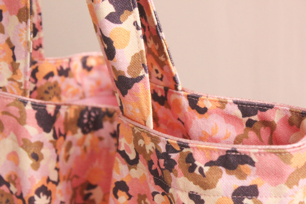 Kit de couture - Totebag In the pink meadow - Lise Tailor