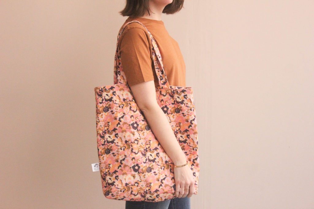 Kit de couture - Totebag In the pink meadow - Lise Tailor