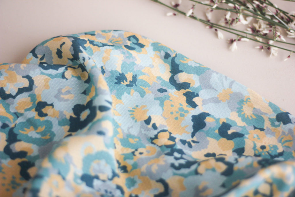 Tissu viscose plumetis - In the green meadow - Lise Tailor