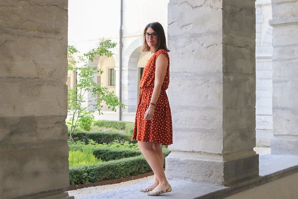 Robe Violette - République du chiffon - RDC - Lise Tailor