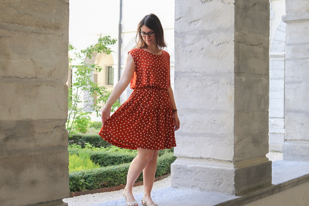 Robe Violette - République du chiffon - RDC - Lise Tailor