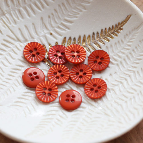 Bouton Pâquerette - Caramel