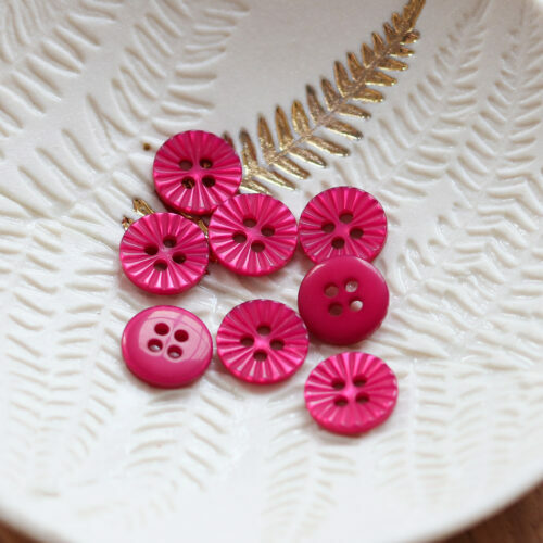 Bouton Pâquerette - Fuchsia