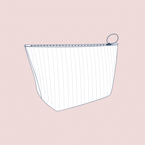 ✨ Pochette zippée M & L - PDF