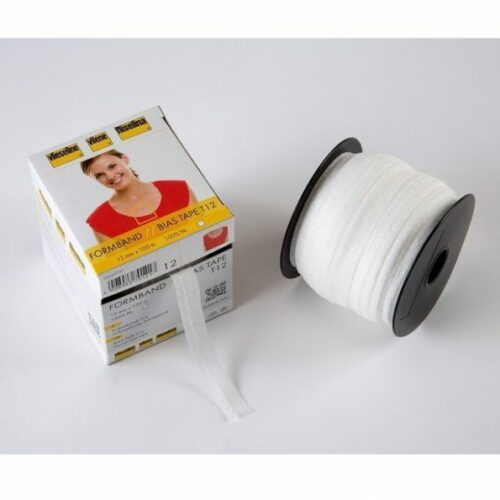 Stabilmanche Vlieseline 12mm - Blanc