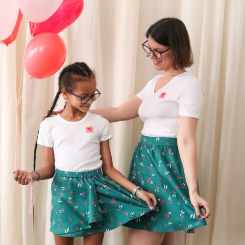 Alternative view of Duo "Mère - Fille " - Jupe Bliss