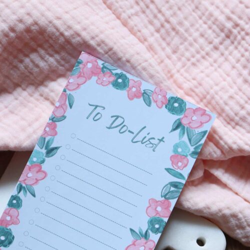 Alternative view of Bloc-notes - "To do list"