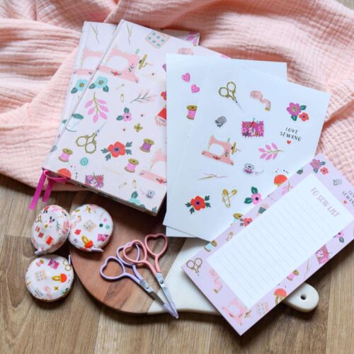 Alternative view of Ciseaux broderie coeur - Lilas