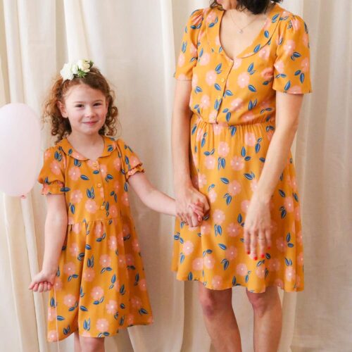 Alternative view of Duo "Mère - Fille " - Robe Comète