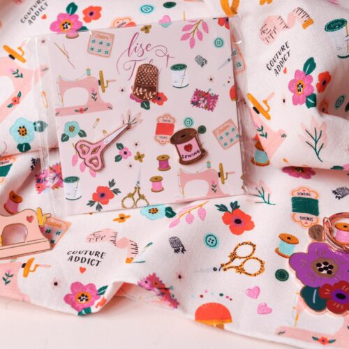 Alternative view of Porte-clefs Fleurs