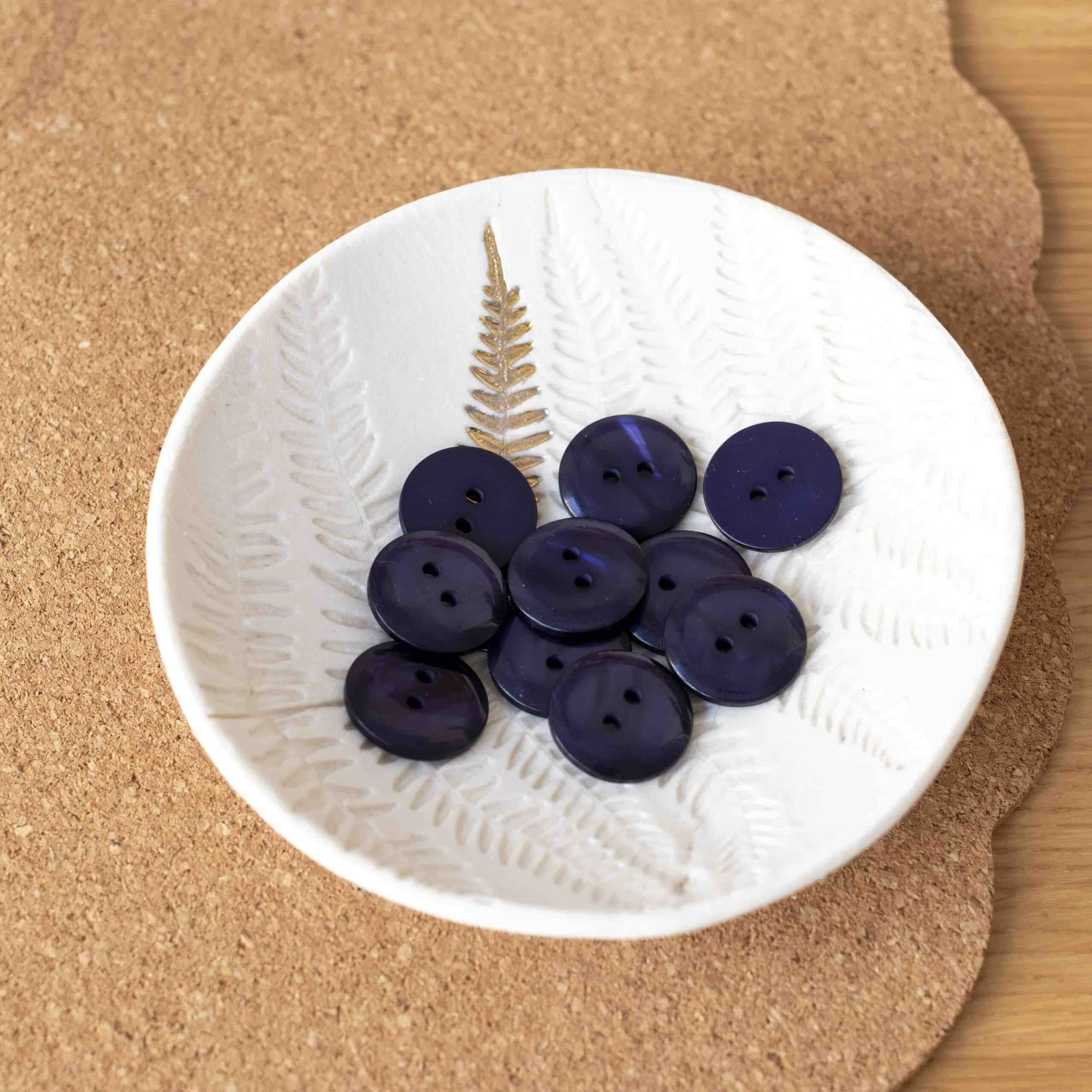 Bouton Sparkle - Bleu Marine – Image 2