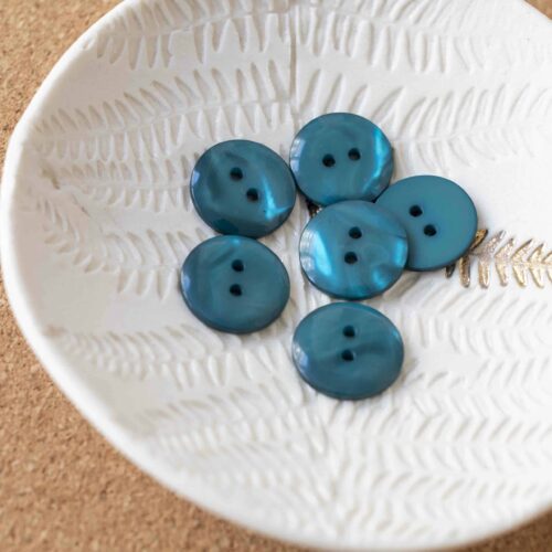 Bouton Sparkle - Vert sapin