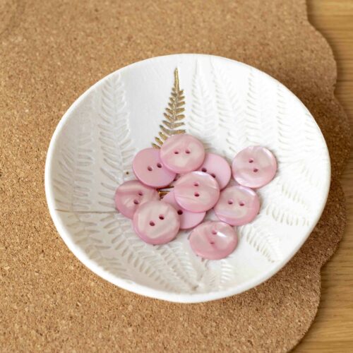 Alternative view of Bouton Sparkle - Rose Pâle