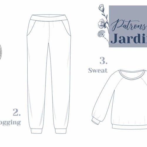Alternative view of Cozy at home - Jardin secret (Sweatshirt et jogging) PDF