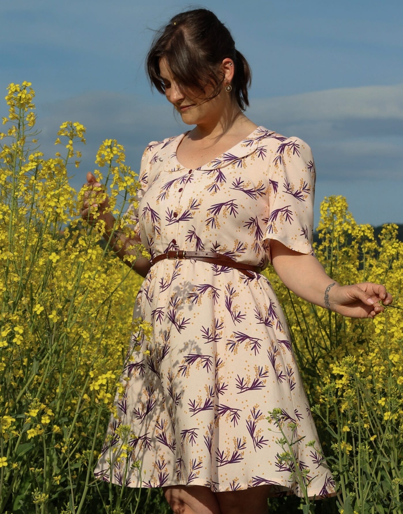 elles ont cousu nos viscoses Mimosa