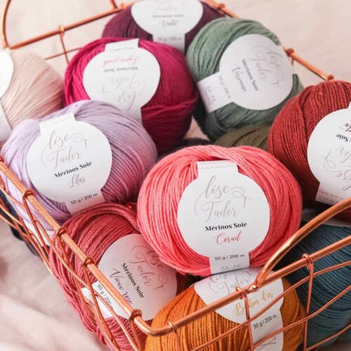 pelotes laine merinos soie lise tailor