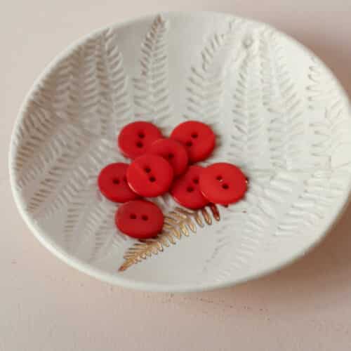 Alternative view of Bouton en nacre plat - Sunset